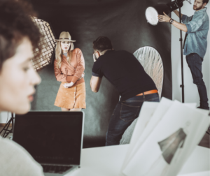 Shadowing a professional can help you secure photography customers.