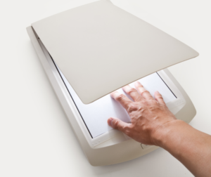 Digitize old photos to edit them.