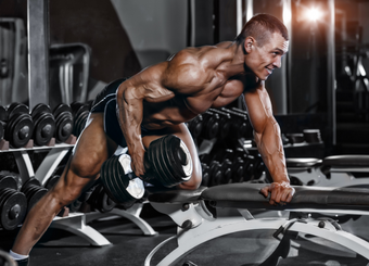 man doing a lifting exercise