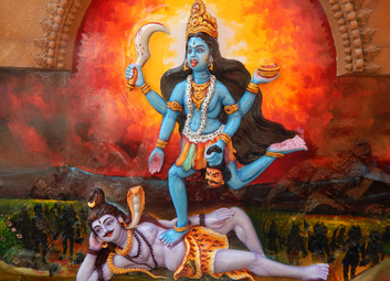 kali indian goddess