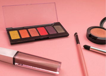 makeup product photoshoot
